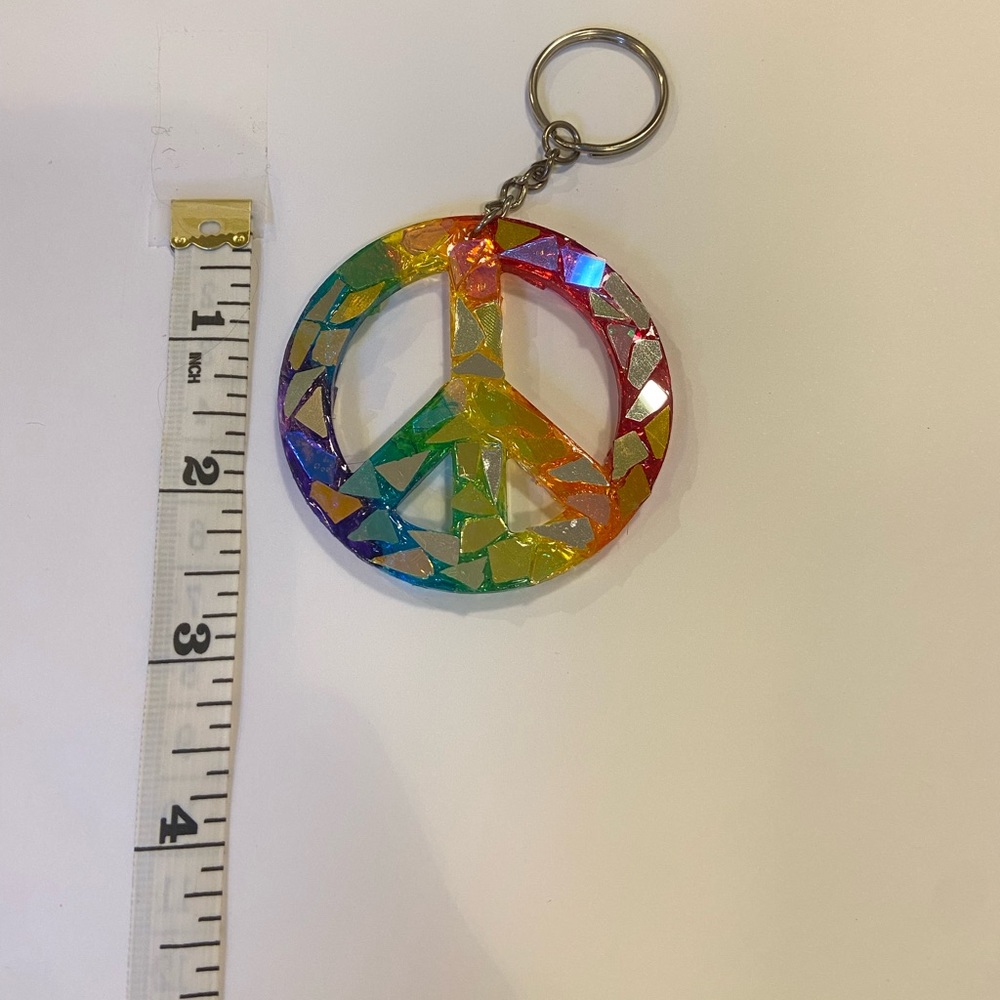 Peace Key Chain - Picture 2 of 2